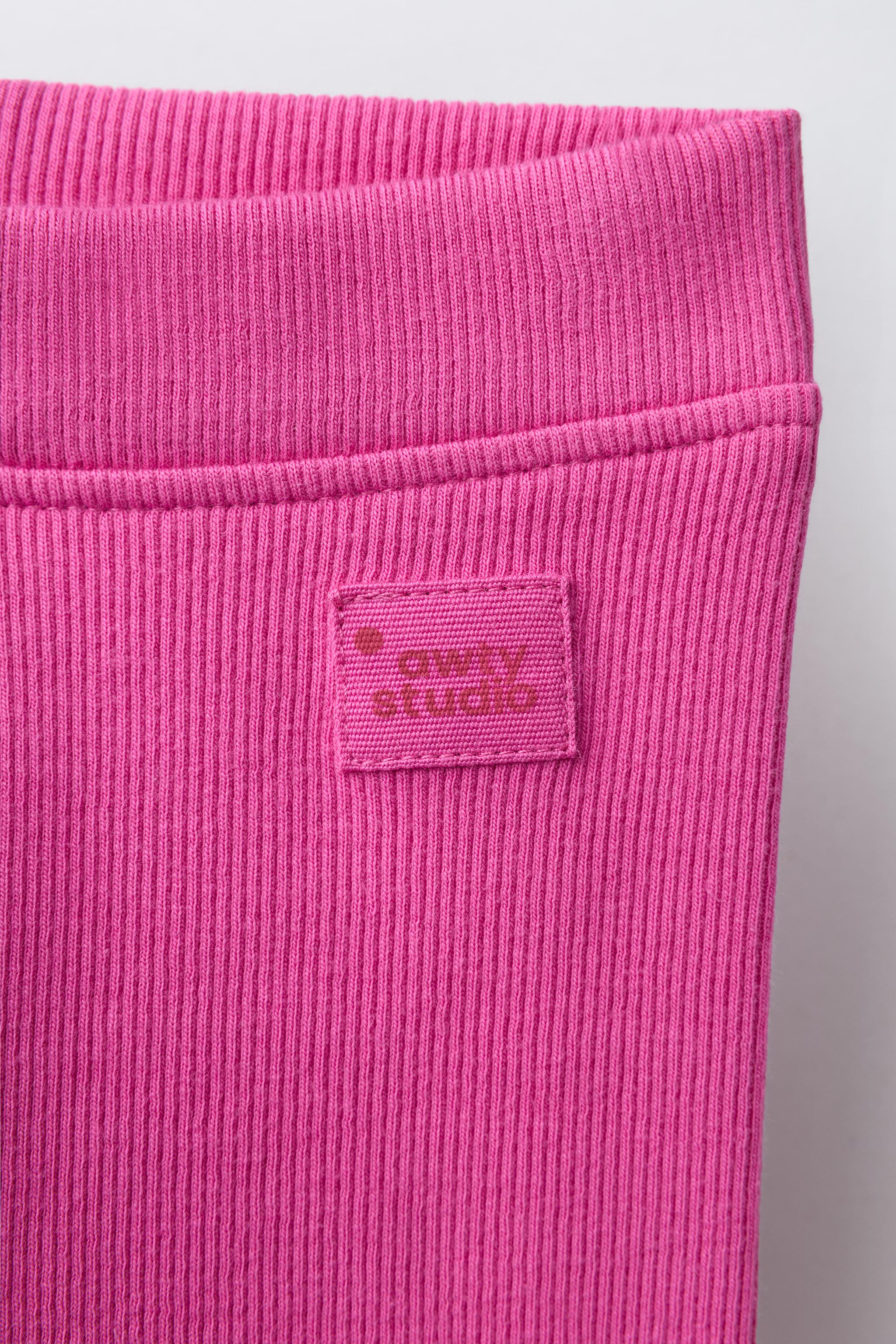 LEGGING CÔTELÉ À ÉTIQUETTE